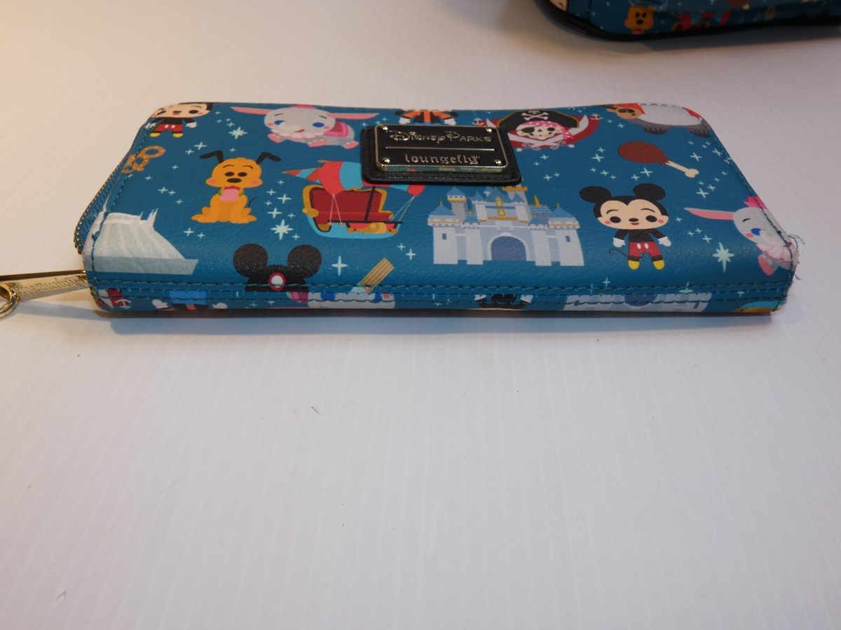 Loungefly Disney Parks Multicharacter Mini Backpack w  display picture 1