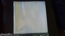 50 RECORD POLY PLASTIC CLEAR OUTERSLEEVES VINYL 45RPM RECORDS 7 inch