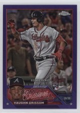 2023 Topps Chrome Update Rookie Debut Purple Refractor /250 Vaughn Grissom uk2