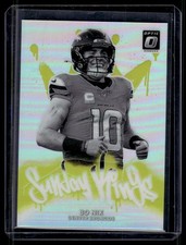 2025 Panini Donrus Optic Football Sunday Ypings Bo Nix #20