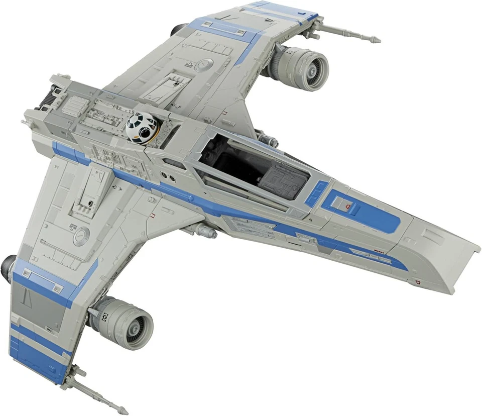 Neuf Republic E-Wing & KE4-N4 Figurine Set (Star Wars / The Collection Vintage) - Photo 2/4