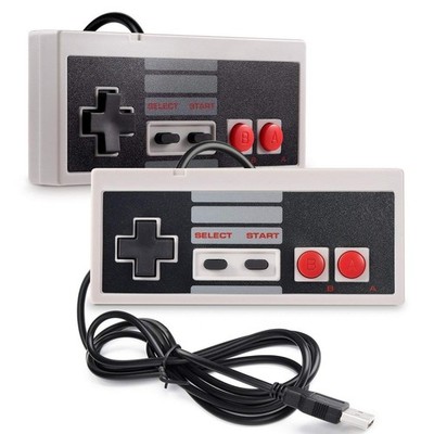 Suily 2 Pack USB Gamepad Controller for NES Emulators PC Mac Raspberry Pi Wired