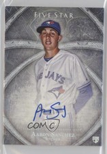 2014 Topps Five Star Auto Rainbow 11/25 Aaron Sanchez #FSA-ASA Auto 8k4