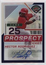 2024 Prospect Edition Purple Prizm Signatures /125 Hector Rodriguez #66 Auto n5h