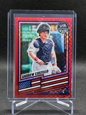 Andrew Costello 2026 Panini USA Stars & Stripes Prizm RED POWER 094/149 Card #32