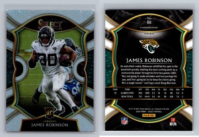 2020 Panini Select #88 James Robinson Silver Prizm