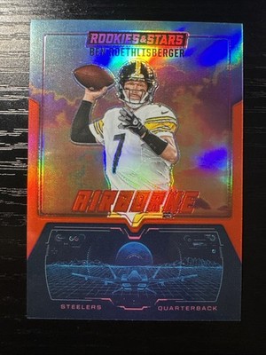Ben Roethlisberger 2025 Panini Rookies & Stars /99 Airborne Prizm #7 Steelers