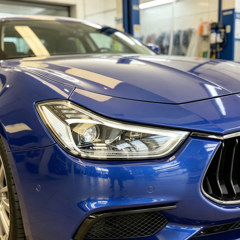 Full LED Headlights Replacement For Maserati Ghibli Facelift 2014-2019