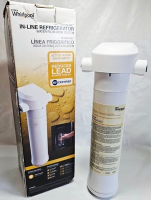 Whirlpool Ultraease In-Line Refrigerator Water Filtration System WHARSS5 NEW