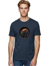 Scorpio Mens Graphic Tee, 100% Cotton, Casual Summer Wear