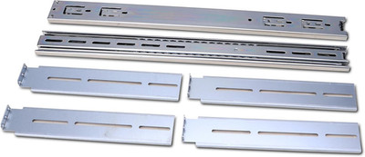 Sliding Chassis Rail Kit for 2U to 5U Chassis (Adjustable 20'' to 33.5'' Depth) 3-