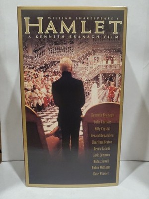 Hamlet (VHS, 1997, 2-Tape Set)
