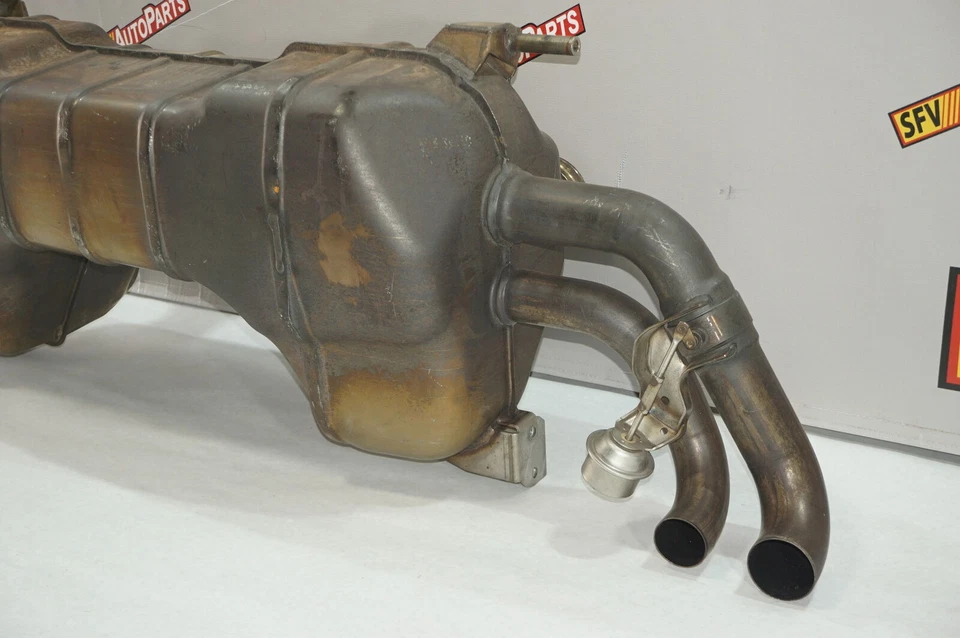 SISTEMA SILENCIADOR ESCAPE AUDI R8 2013 2014 2015 2016 V8 420 251 609 E OEM Foto 3 de 4