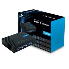 Vantec 4 Port SuperSpeed USB 3.0 Hub Black