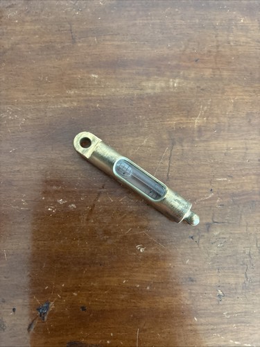 Antique Small Brass Spirit Level - Picture 5 of 8