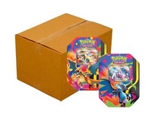 Pokemon TCG Mega Charizard ex Tins Case Of 6 Sealed PRE-SALE Ships 2/20/2026