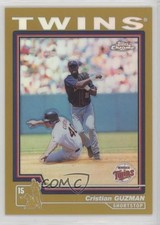 2004 Topps Chrome Gold Refractor Cristian Guzman #202 7xr