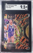 2024-25 Panini Select WNBA - Premier Level Lexie Brown #200 Tiger Prizm