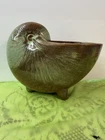 Frankoma Nautilus Planter Ceramic MCM Pottery