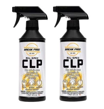 BreakFree CLP-5 Gun Cleaner Lubricant Preservative Spray 1 Pint Pack of 2
