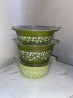 Vintage Pyrex Spring Blossom / Crazy Daisy Casserole Set