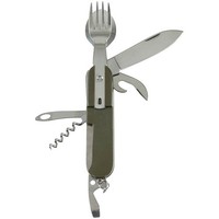 Mfh Taschenmesser LöFfel Gabel DosenöFfner FlaschenöFfner Essbesteck