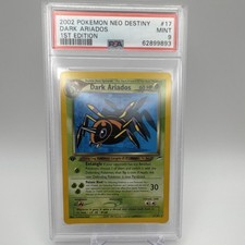 Dark Ariados 17/105 Neo Destiny 1st Edition Rare Regular 60 HP PSA 9 2002 on eBay