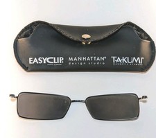 TAKUMI EasyClip Magnetic Clip On Eyewear Manhattan Design Studio Sunglasses