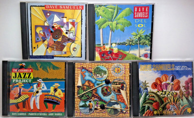 Dave Samuels CD Lot : Del Sol, Natural Selection ... Tropical Smooth Jazz