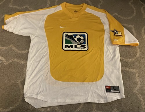 Nike MLS Soccer Jersey All Star Game 2000 Columbus Major League Soccer Large L