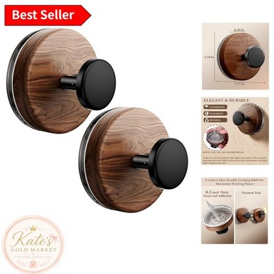 Adhesive Suction Hooks - Secure & Elegant Storage Solution for Any Room