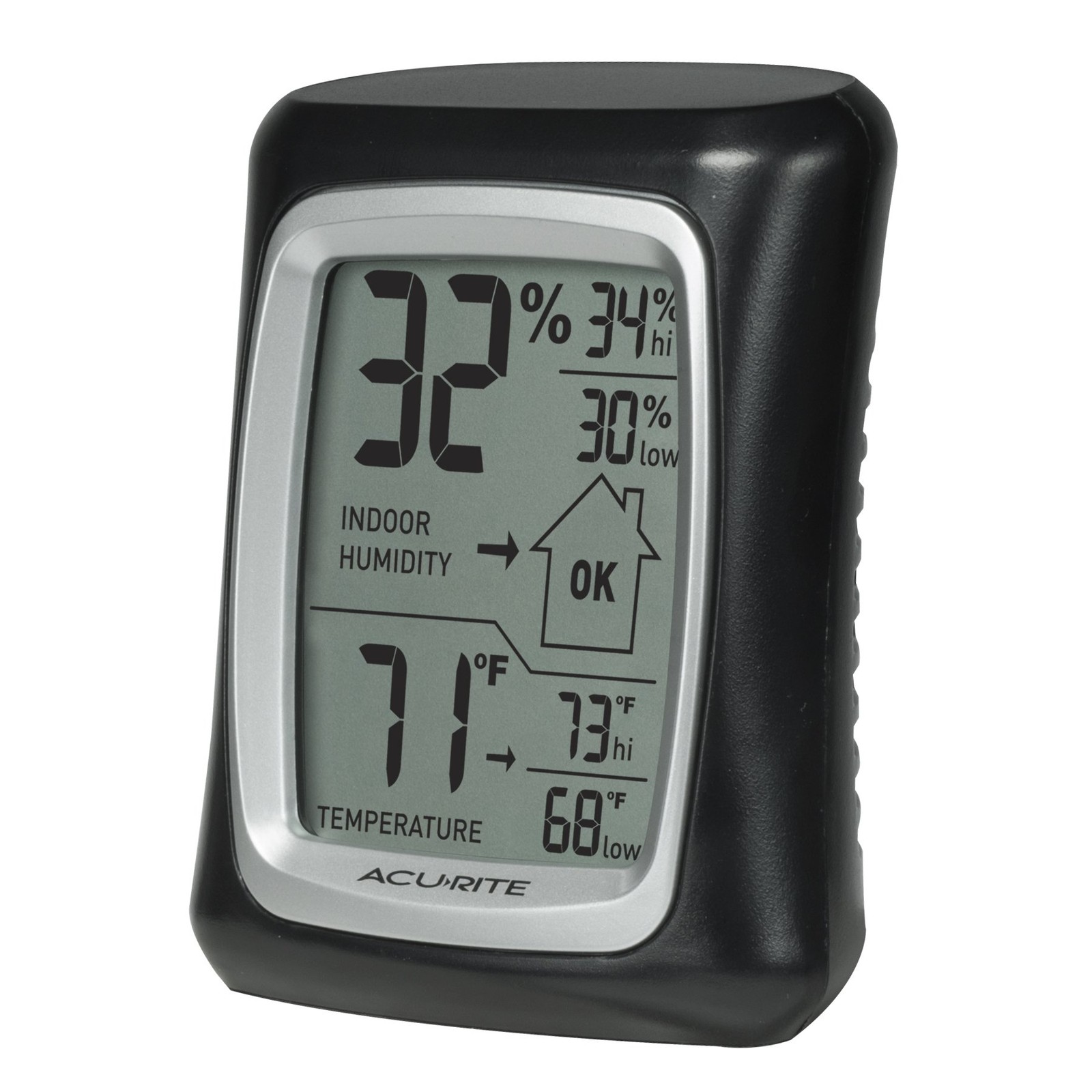 AcuRite Indoor Digital Thermometer & Hygrometer with Tempera