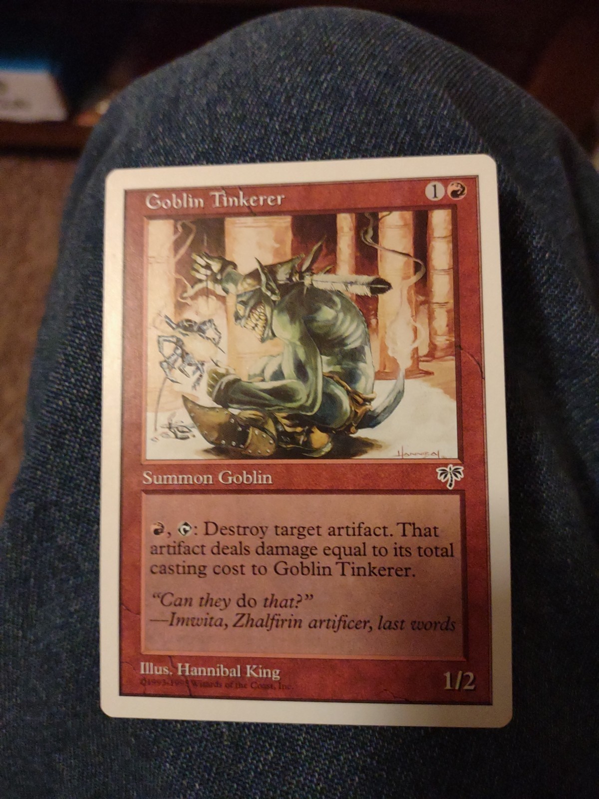 Magic The Gathering Anthologies Goblin Tinkerer MTG TCG CCG NM+