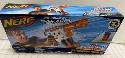 Nerf Super Soaker Thunderstorm Motorized Water Blaster DMG Box New #D2