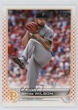 2022 Topps Series 2 Orange Star /99 Bryse Wilson #463 b4d