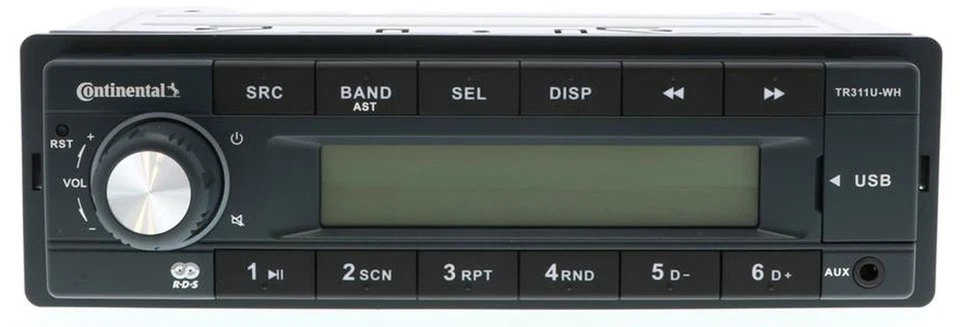 Continental USB MP3 AUX 1DIN Autoradio für Citroen BX 1992-1994 XM 1989-2000 - Bild 4 von 4