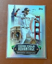2023 Topps Update Series - Home Field Advantage Brandon Crawford #HA-28