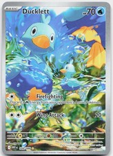 Ducklett 109/086 Illustration Rare White Flare Pokemon Near Mint on eBay