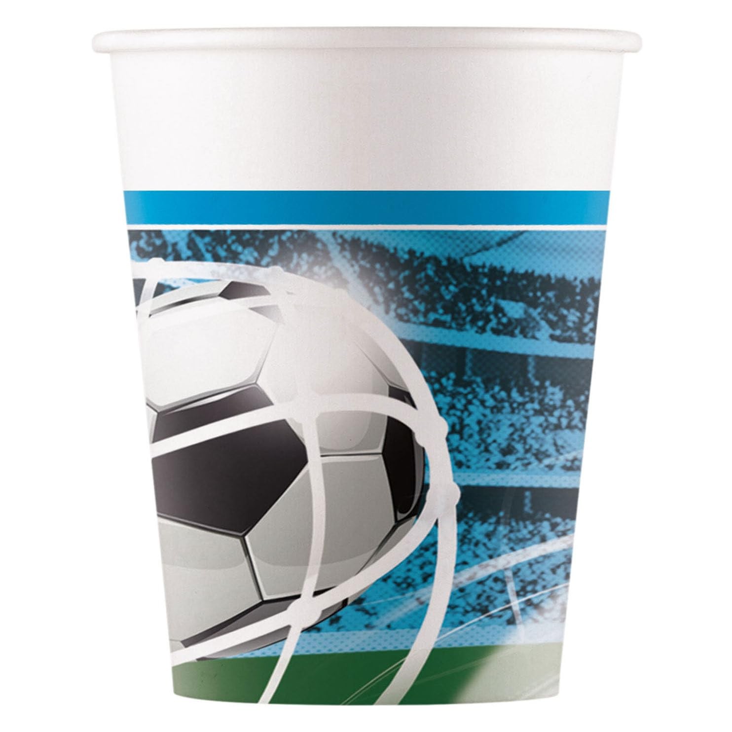 Procos 93746 FSC Paper Cups Football Soccer Fans Party 200ml 8 Pieces multic 2690₽