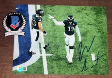 Josh Sweat Signed Autographed 8x10 Photo Philadelphia Eagles Beckett Witness