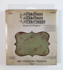 Tim Holtz Alterations Movers  Shapers Ornamental Die Cut 656641 Sizzix Bigz