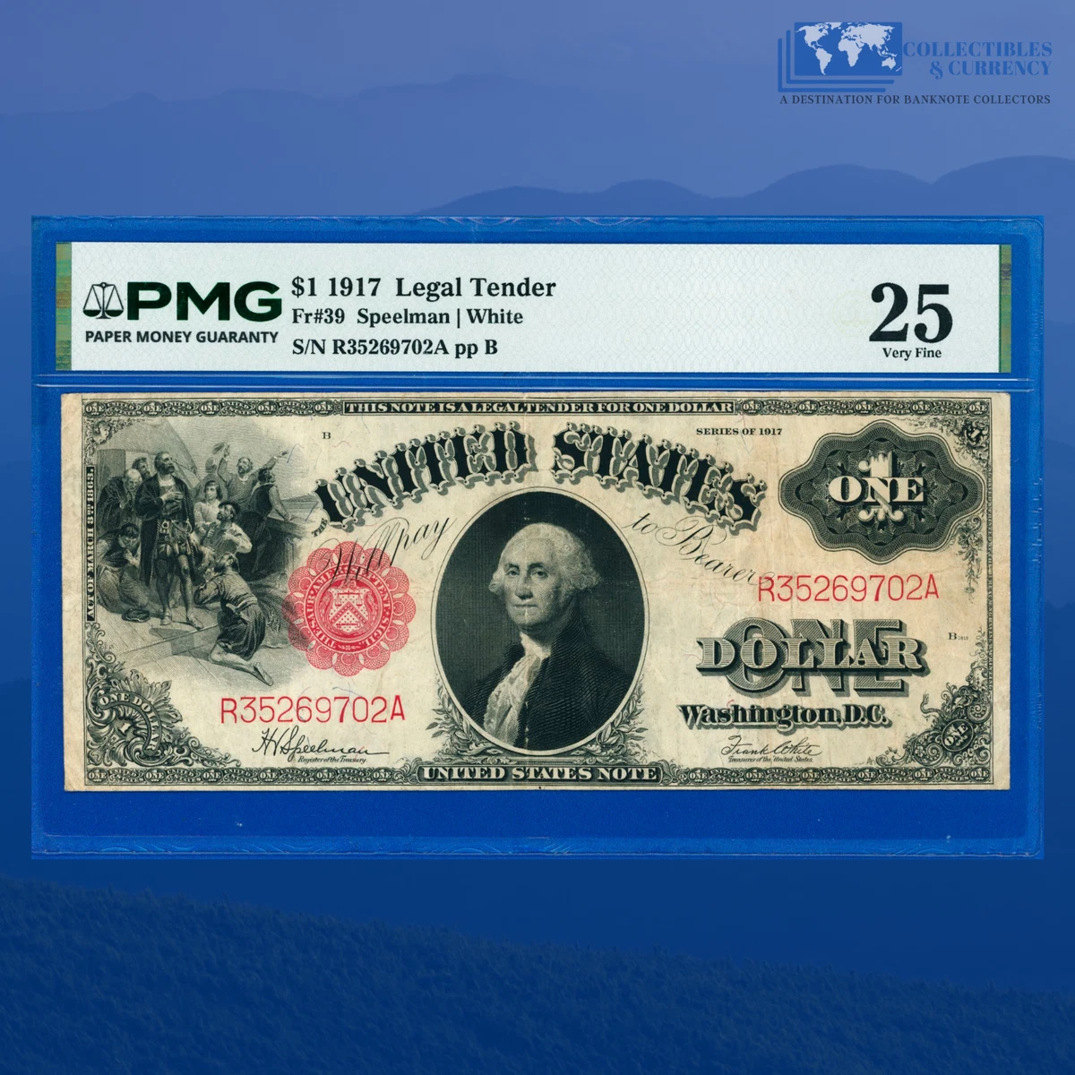 Circulated $1 1917 Year United States Large Size Notes for sale | eBay