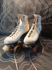 Vintage Roller Skates .The Plate On The Bottom Is Super Grip , Super X4r