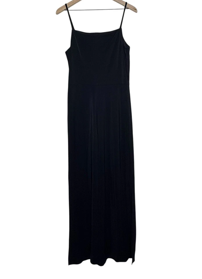 Vintage Y2K My Michelle Embroidered Black Sleeveless Maxi Dress Size Large - Image 2 of 4