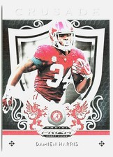 2019 Panini Prizm Draft Picks Crusade Prizms Silver Damien Harris #6 - Alabama
