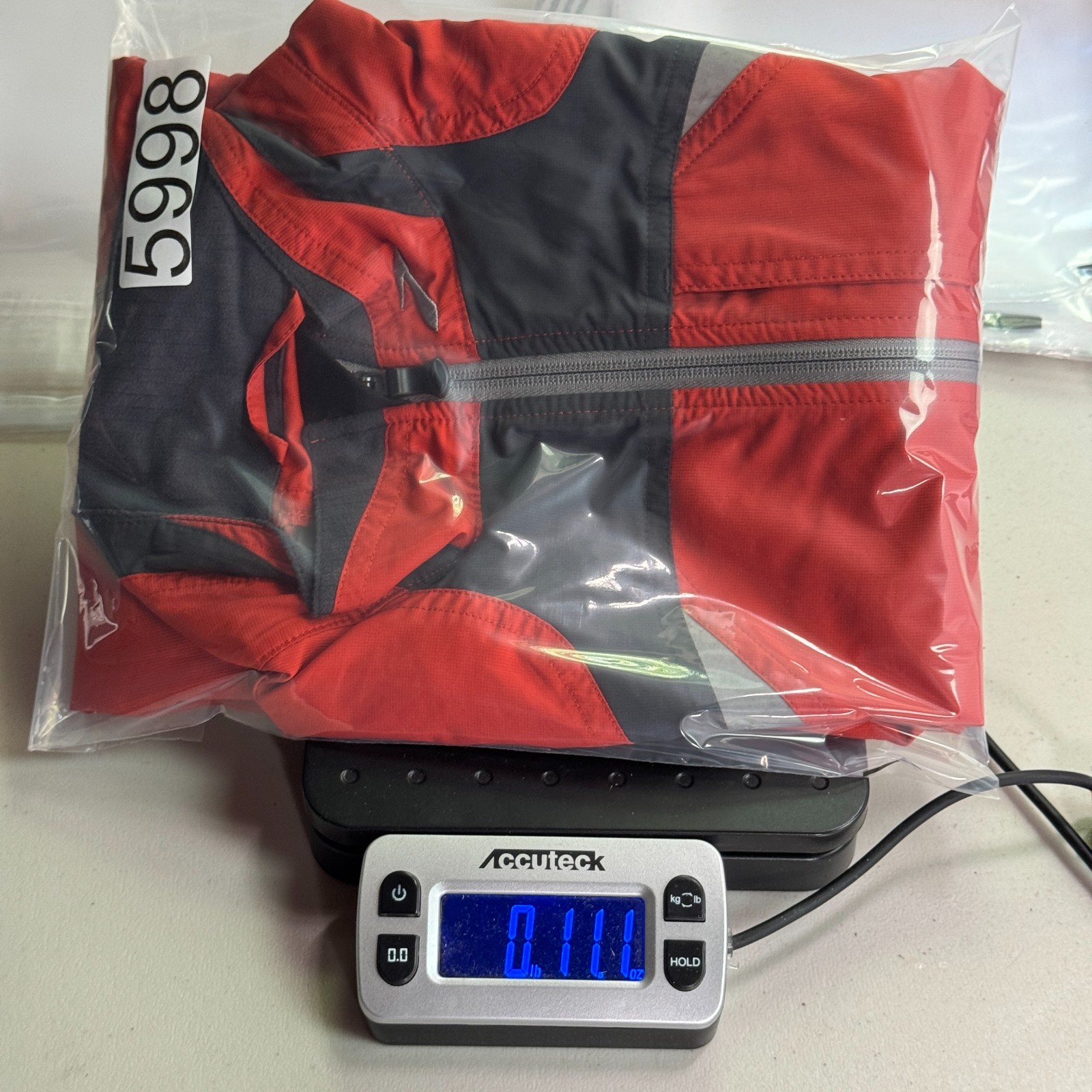 Brooks Element Windbreaker Jacket Men Medium Oran… - image 12