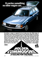 1983 VH Holden Commodore Wagon Ad / Poster A4 30cm x 21cm 200gsm Silk Print