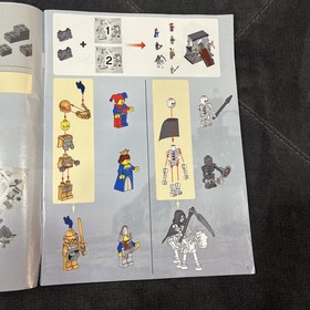 LEGO CASTLE DRAWBRIDGE DEFENSE SET 7079 INSTRUCTION MANUAL BOOK RETIRED