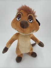 Disney Store Timon 11" Beanbag Plush From THE LION KING