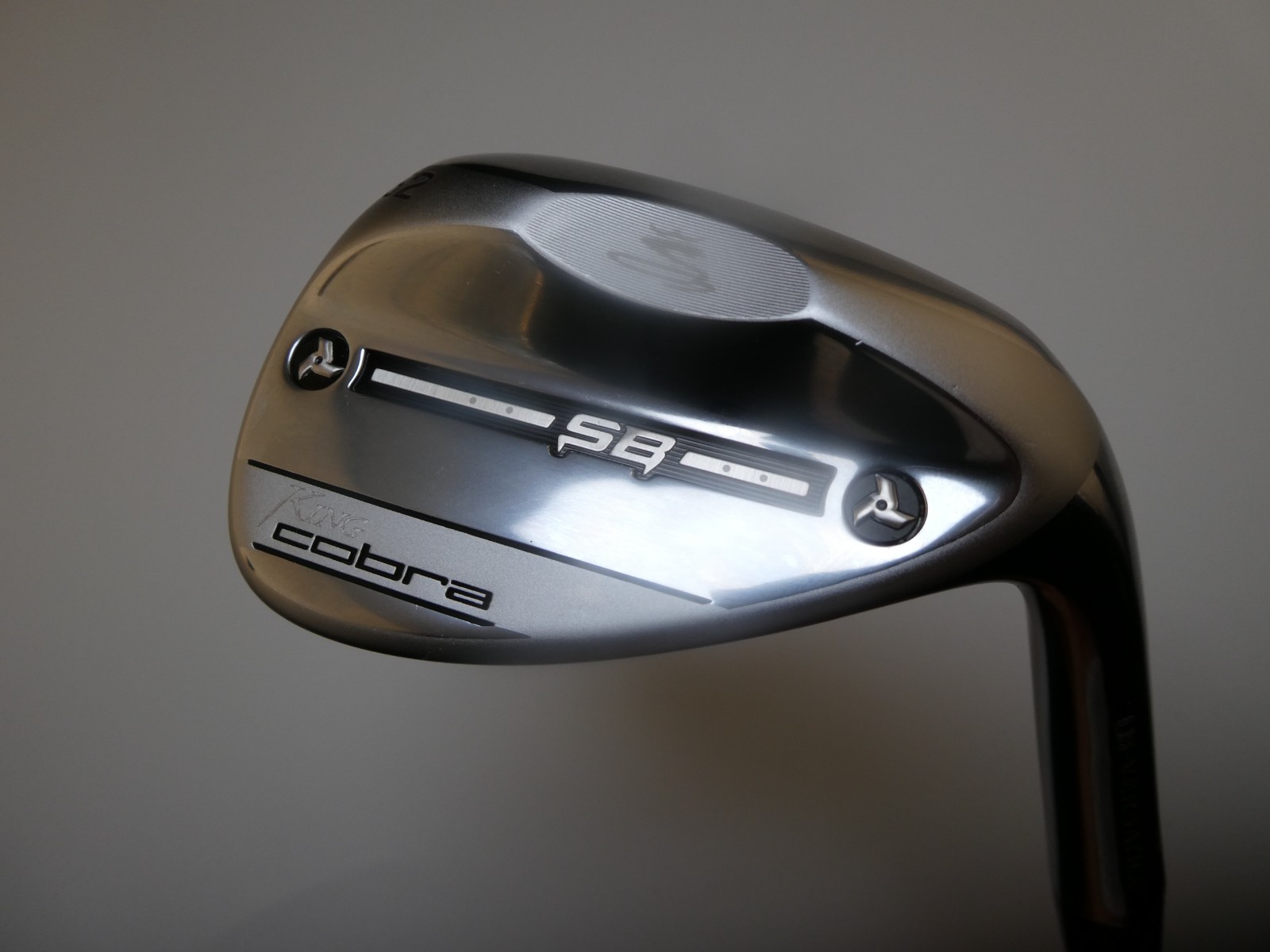 NEW Cobra King Snake Bite SB 52&deg; Gap Wedge KBS 125 Stiff Steel + Arccos Smart